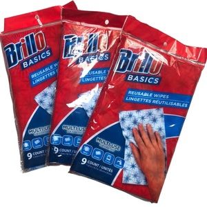 Brillo Basics Reusable Wipes